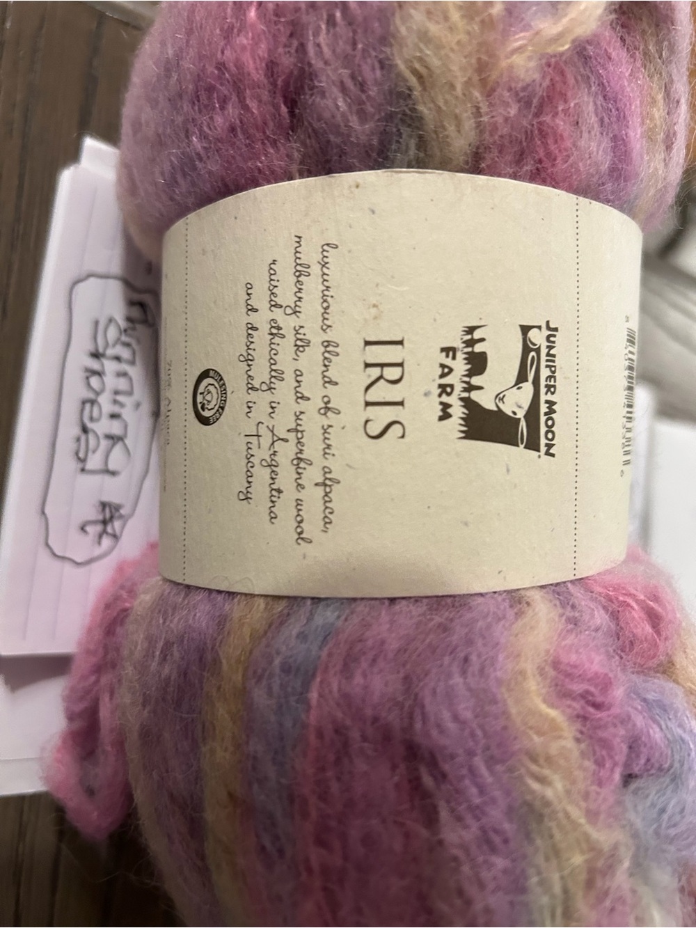 Juniper Moon Farm Iris Kids Bath & Hair Soft Pink Multi Yarn